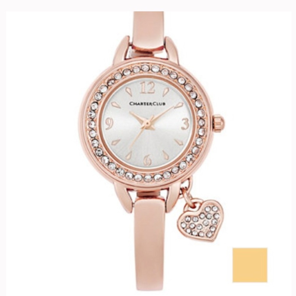 Charter Club Rose Gold Watch